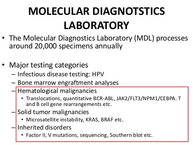 Clinical Applications for Next-Generation Sequencing